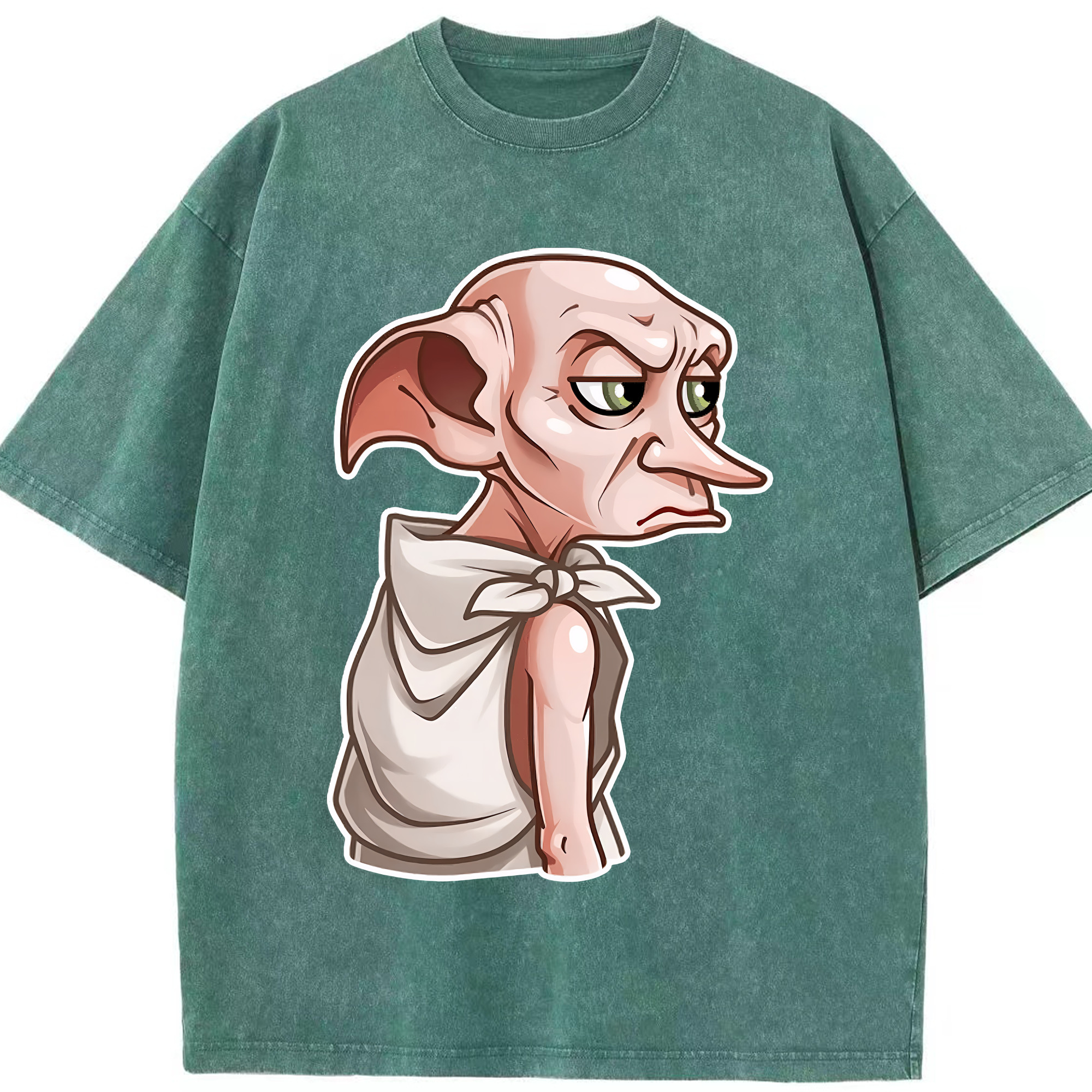 （画像用） Harry Potter ハリー・ポッターシリーズ 綿100% ヴィンテージ風 半袖Tシャツ（フロントプリント）